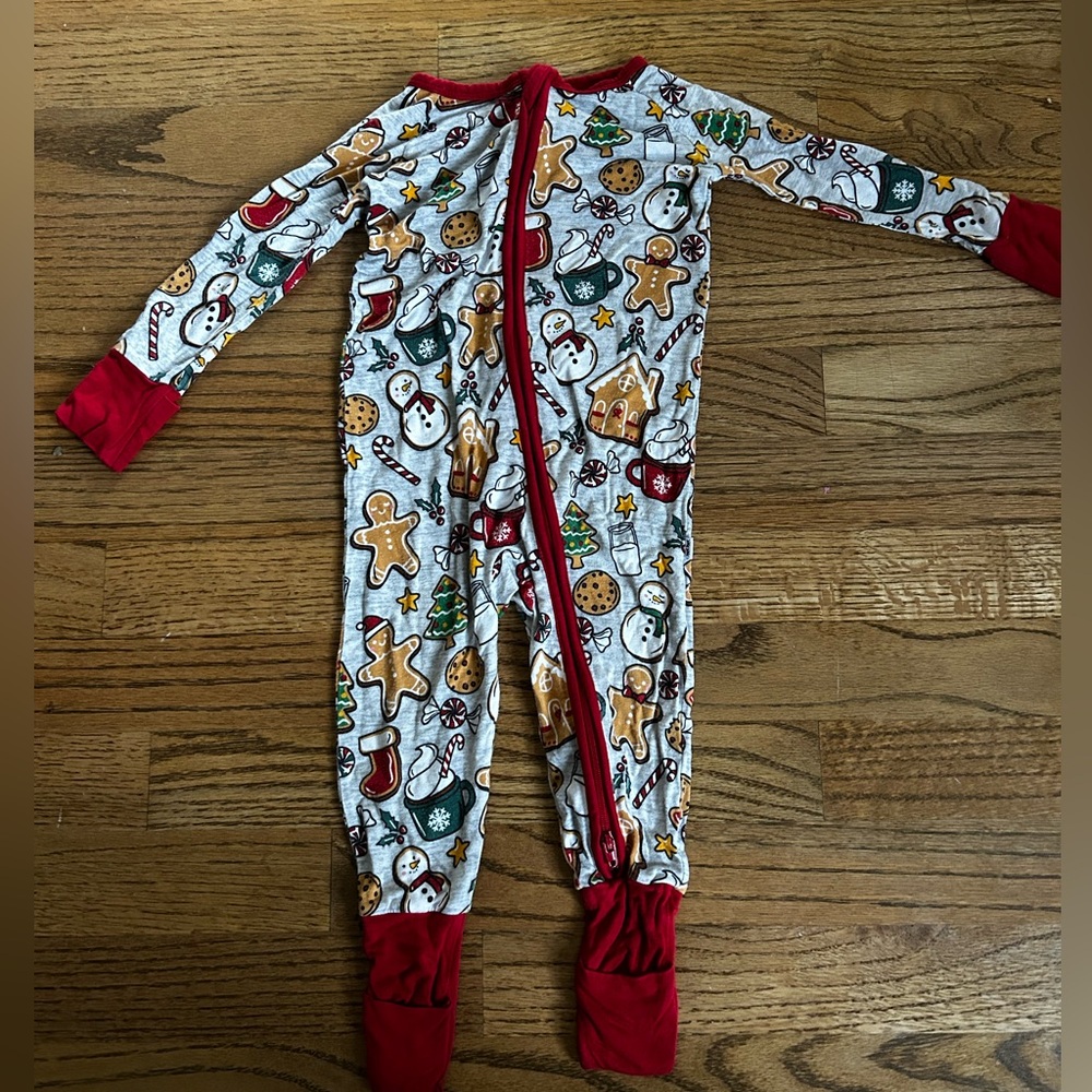 Little Sleepies Christmas bamboo pajamas